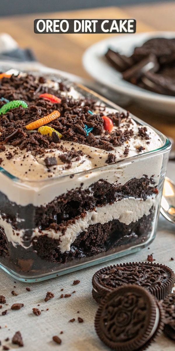 Oreo Dirt Cake Recipe – The Ultimate No-Bake Chocolate Dream