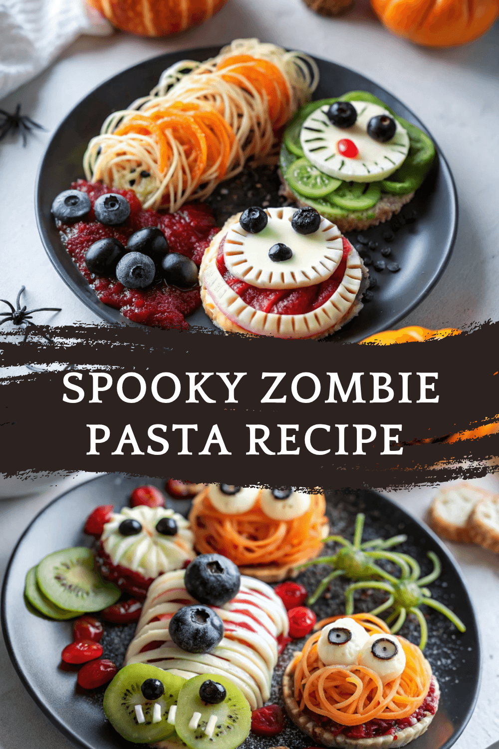 Spooky Zombie Pasta Recipe for Halloween Fun