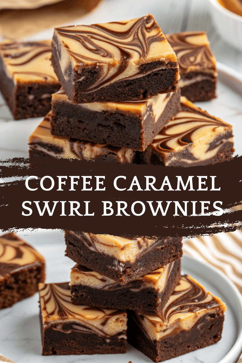 Coffee Caramel Swirl Brownies: Rich, Fudgy, and Boldly Irresistible
