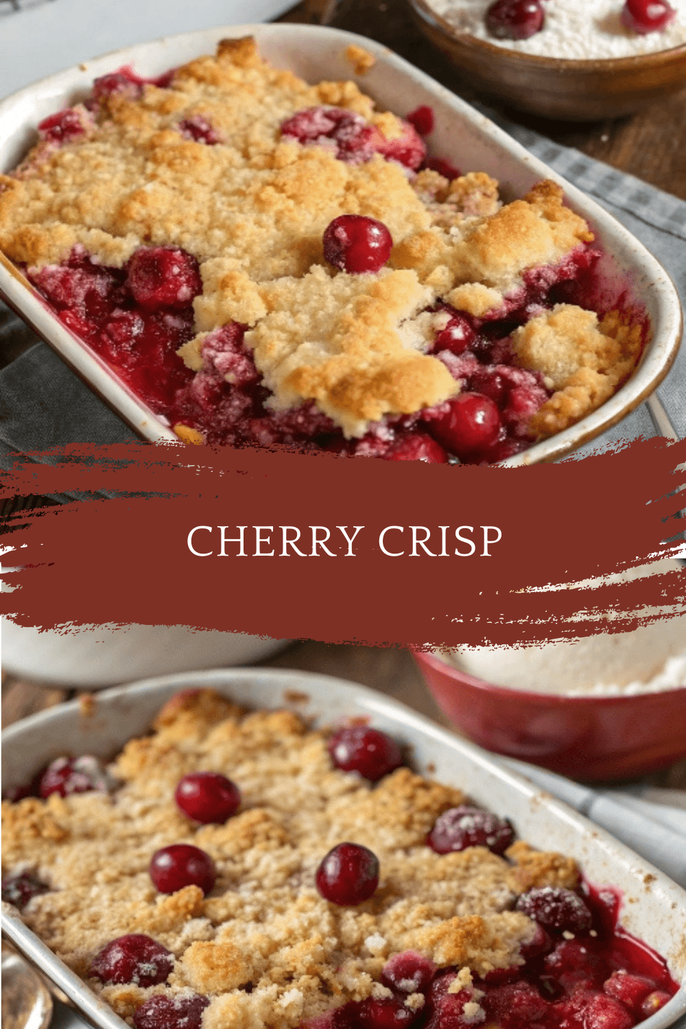 Easy Cherry Crisp Recipe Using Simple Everyday Ingredients