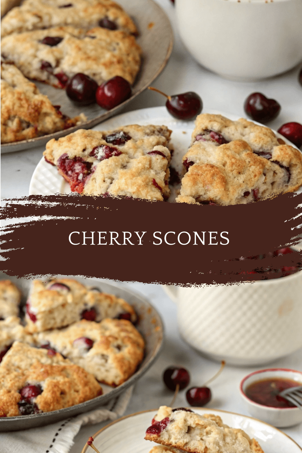Cherry Scones Recipe – Buttery, Flaky, and Bursting with Cherries!
