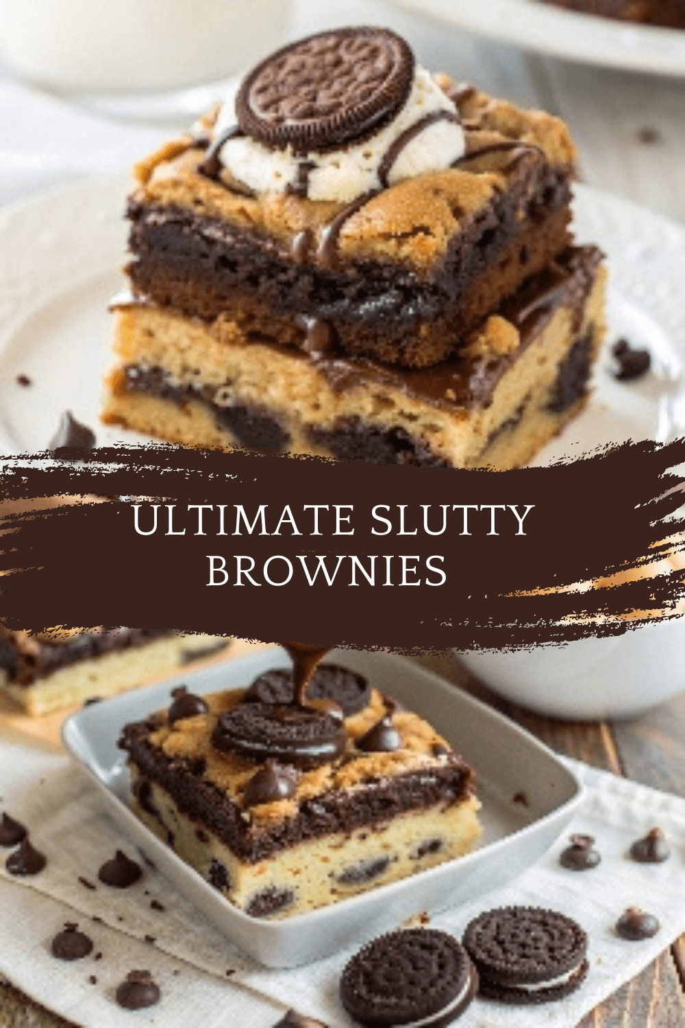 Ultimate Slutty Brownies – A Triple-Layered Indulgence