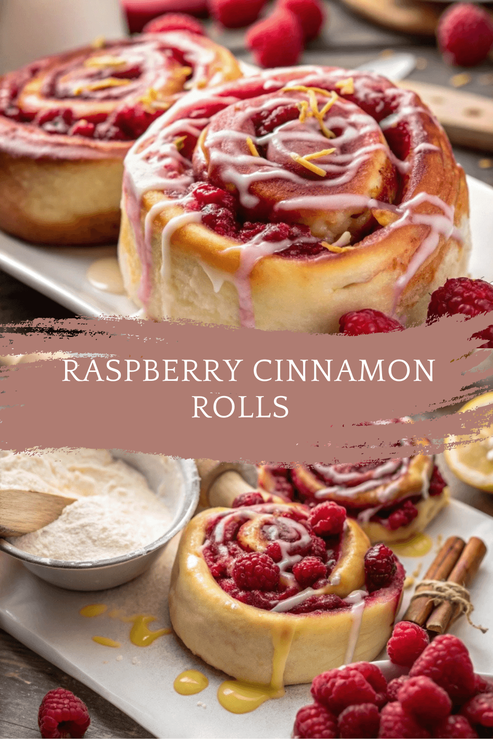 Raspberry Cinnamon Rolls – A Fruity Twist on a Breakfast Classic