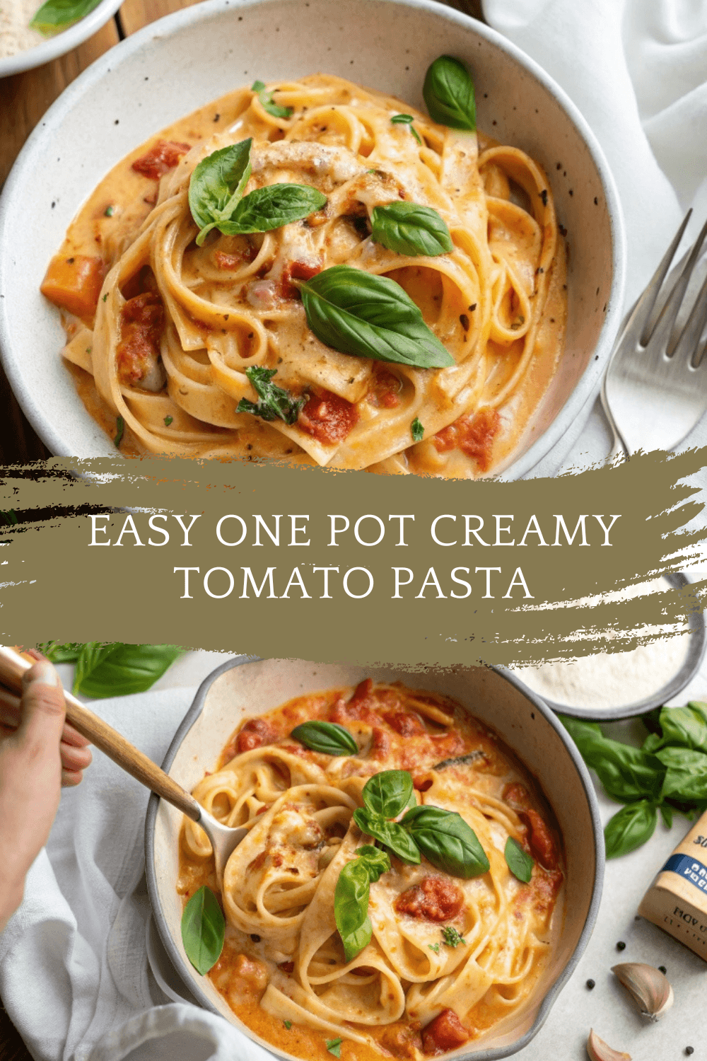 Easy One Pot Creamy Tomato Pasta – The Ultimate Comfort Food Classic
