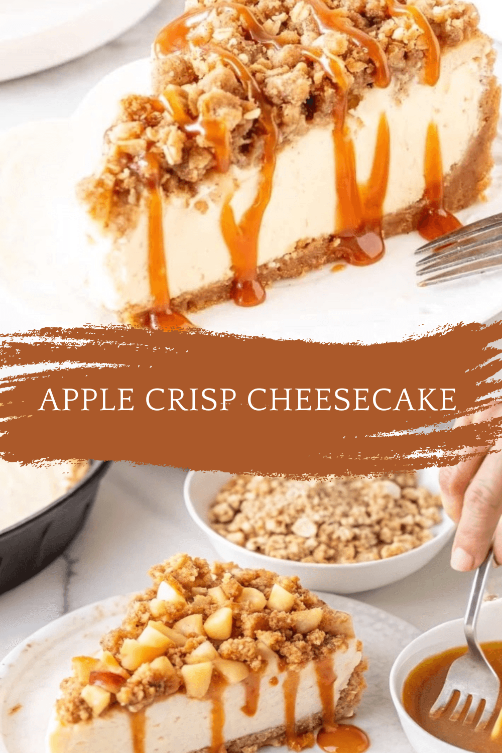 Apple Crisp Cheesecake – A Decadent Fusion of Fall Flavors