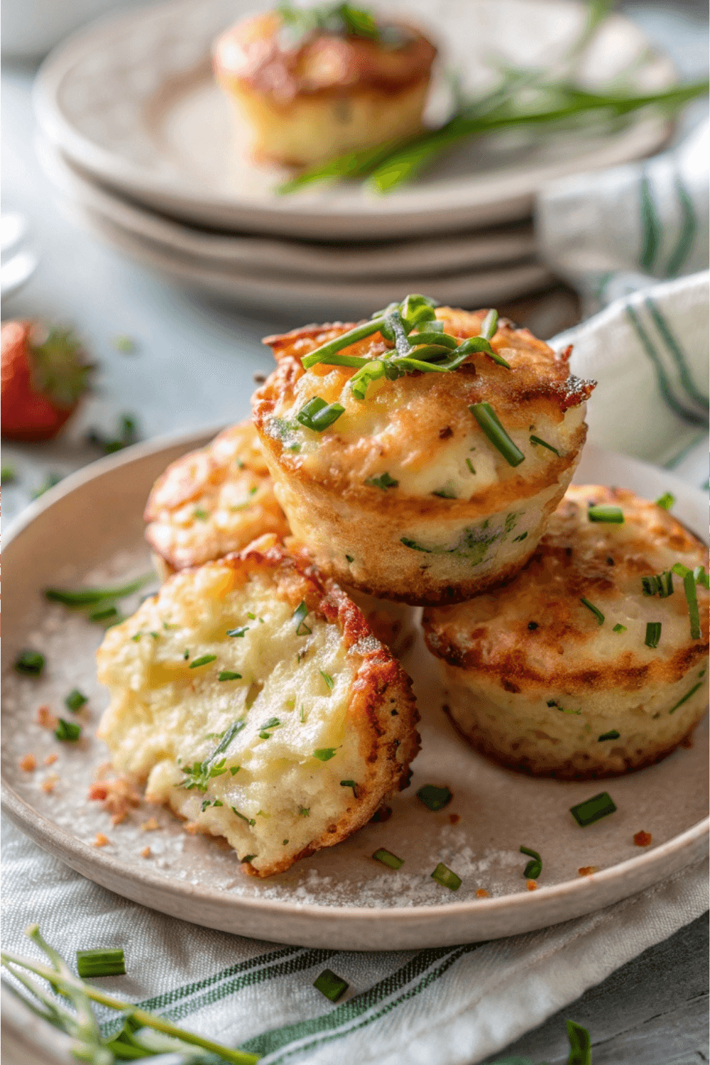 Crispy Parmesan Zucchini Potato Muffins – The Ultimate Savory Snack!