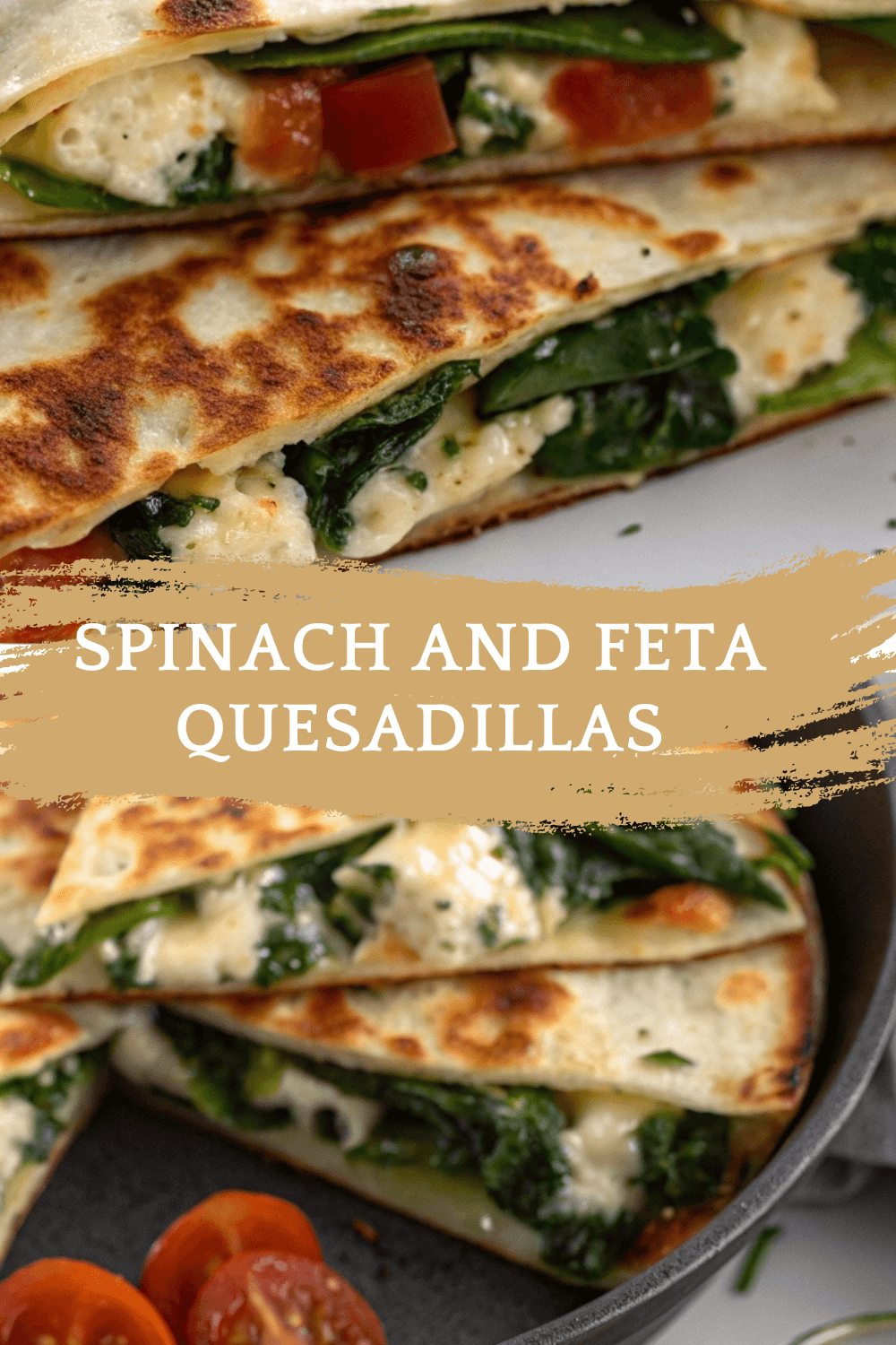 Spinach and Feta Quesadillas (20 Minutes!) – A Quick Mediterranean Twist on a Classic Favorite