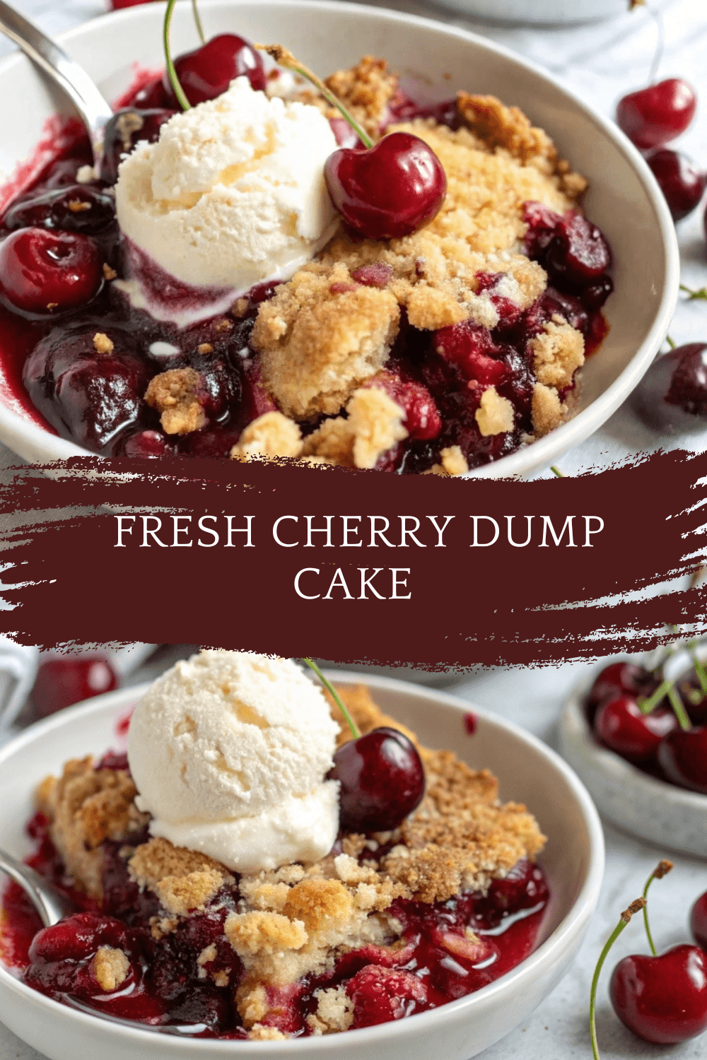 Fresh Cherry Dump Cake – Sweet, Simple, and Perfect for Summer