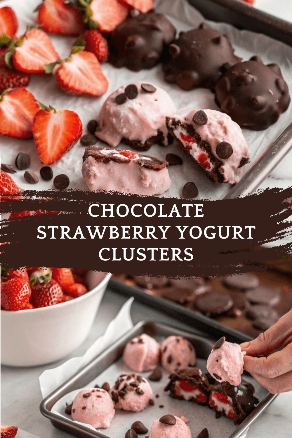 Chocolate Strawberry Yogurt Clusters – A Sweet, Chilled Snack You’ll Love!