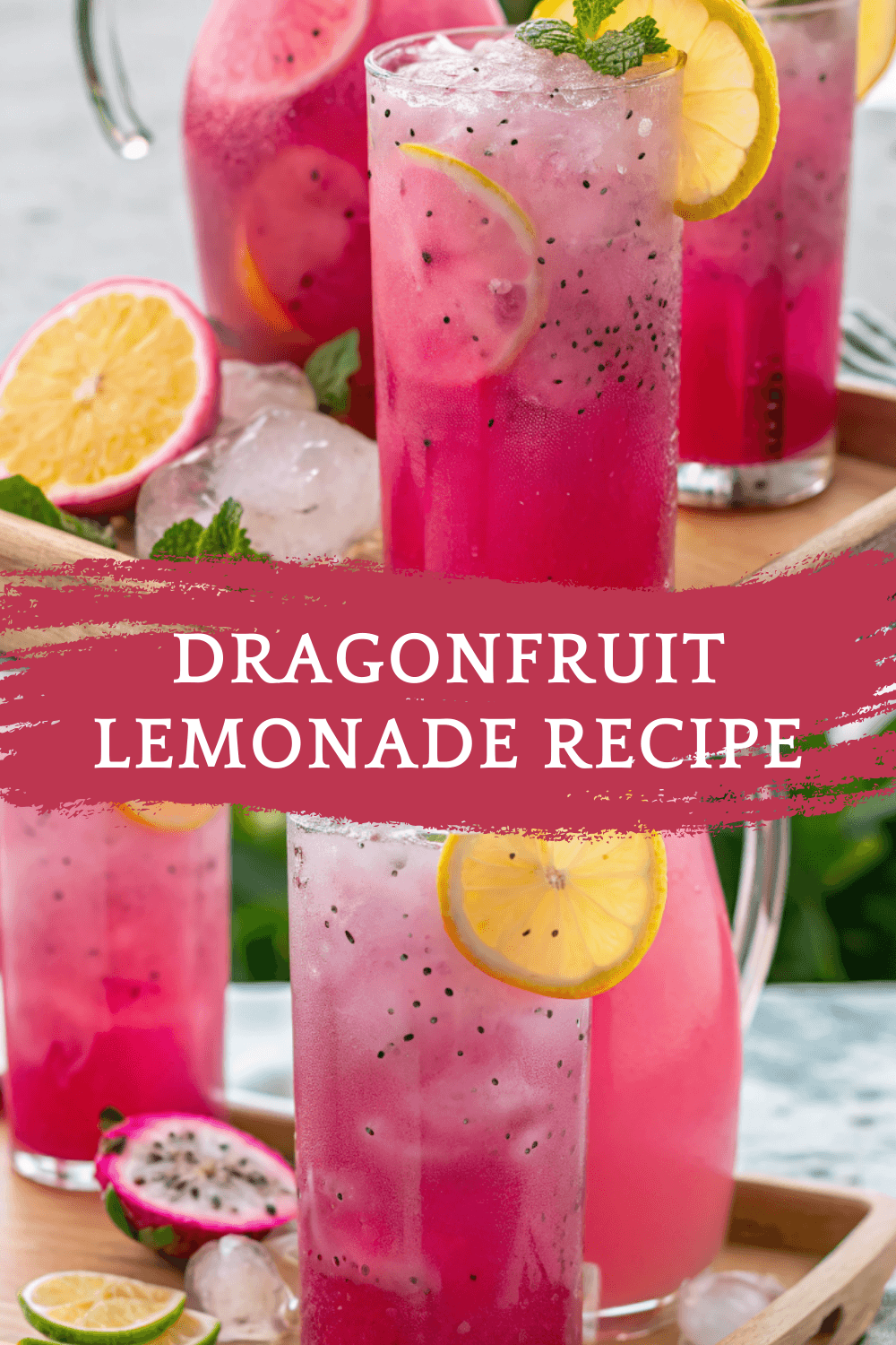 Dragonfruit Lemonade Recipe – A Bright, Tropical Twist on Classic Lemonade