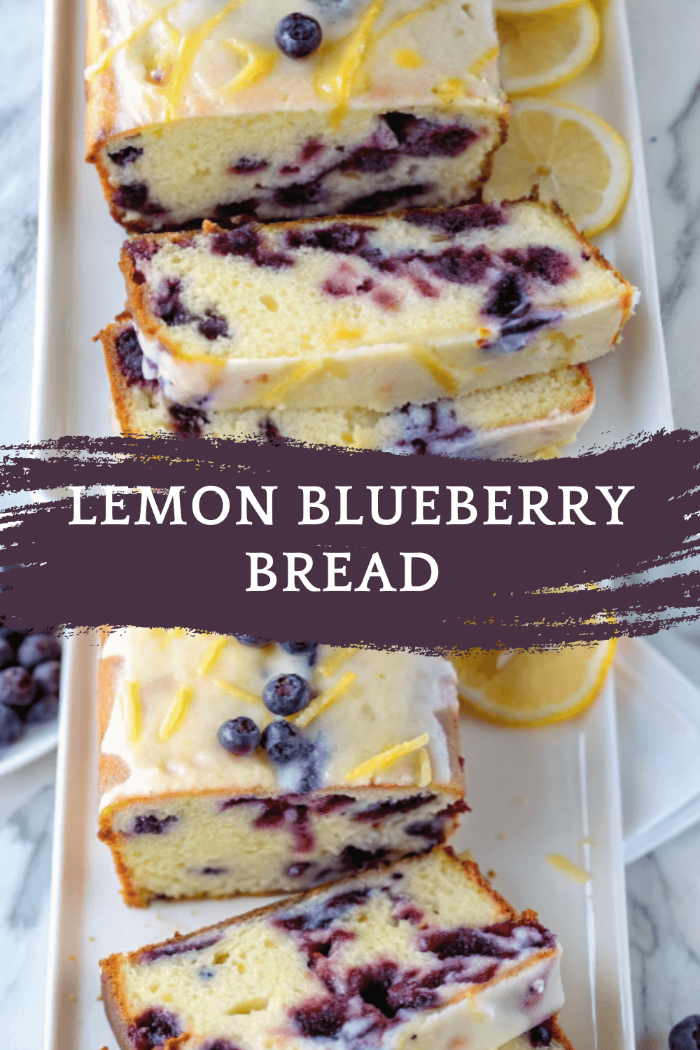 Lemon Blueberry Bread – Moist, Bright, and Loaded with Berries