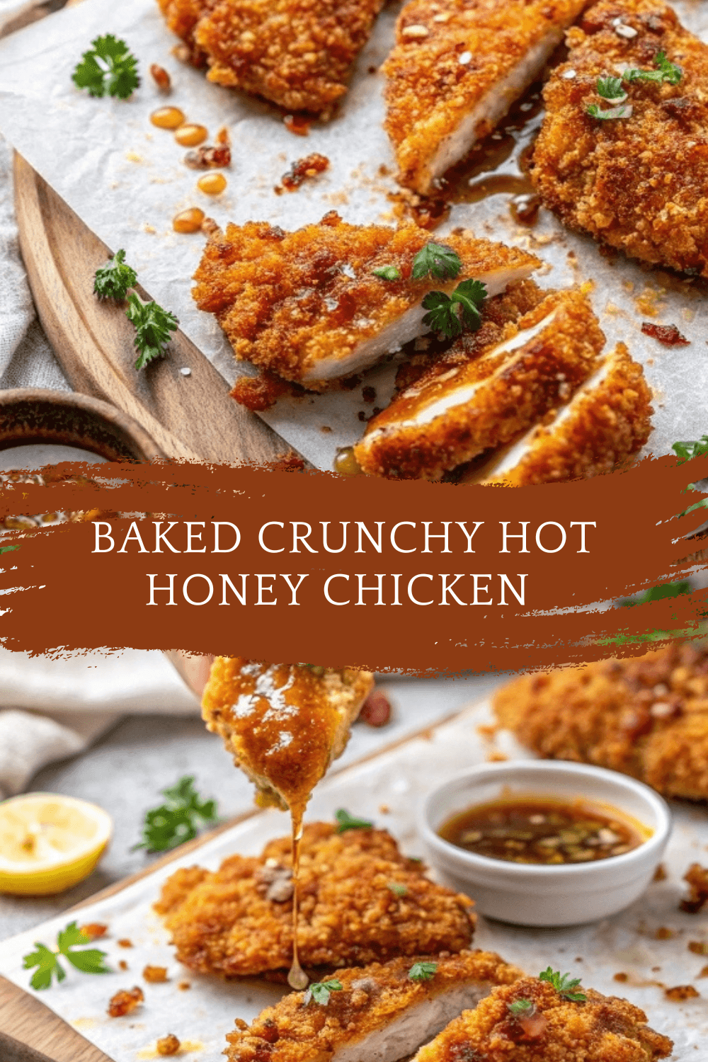 Baked Crunchy Hot Honey Chicken – Crispy, Spicy, Sweet Perfection!