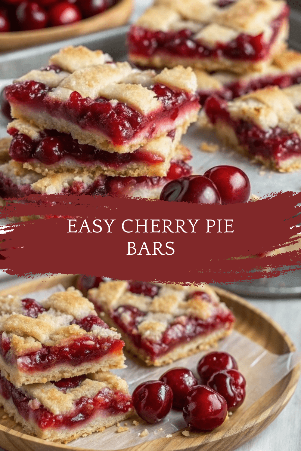 Easy Cherry Pie Bars – Simple, Sweet Cherry Dessert Magic!