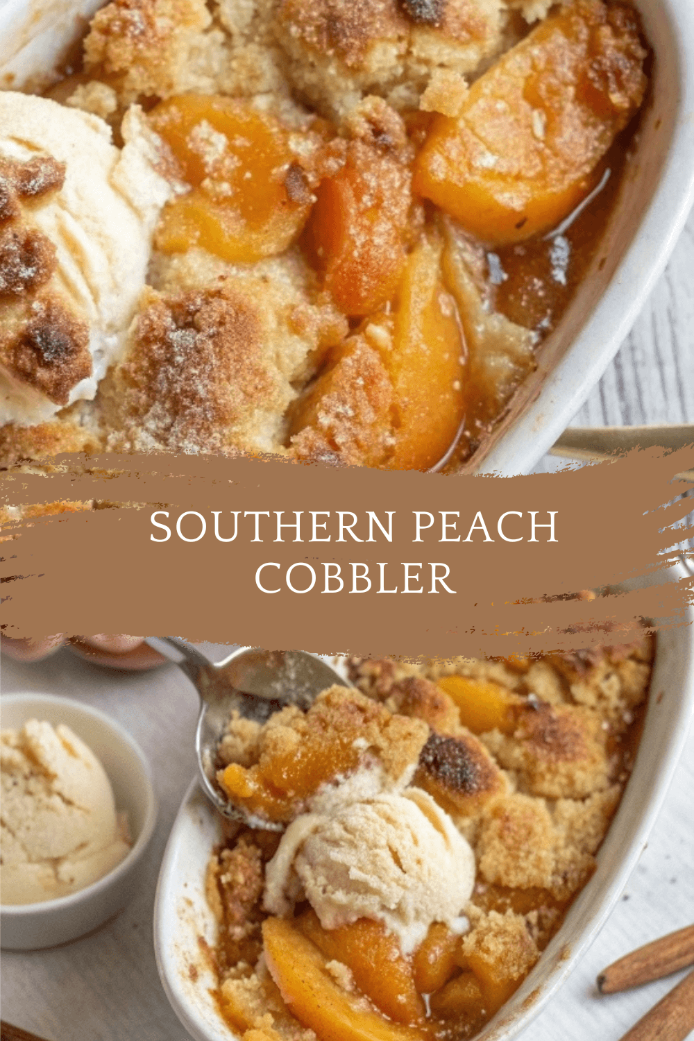 Southern Peach Cobbler – A Classic Comfort Dessert with Sweet, Juicy Flavor