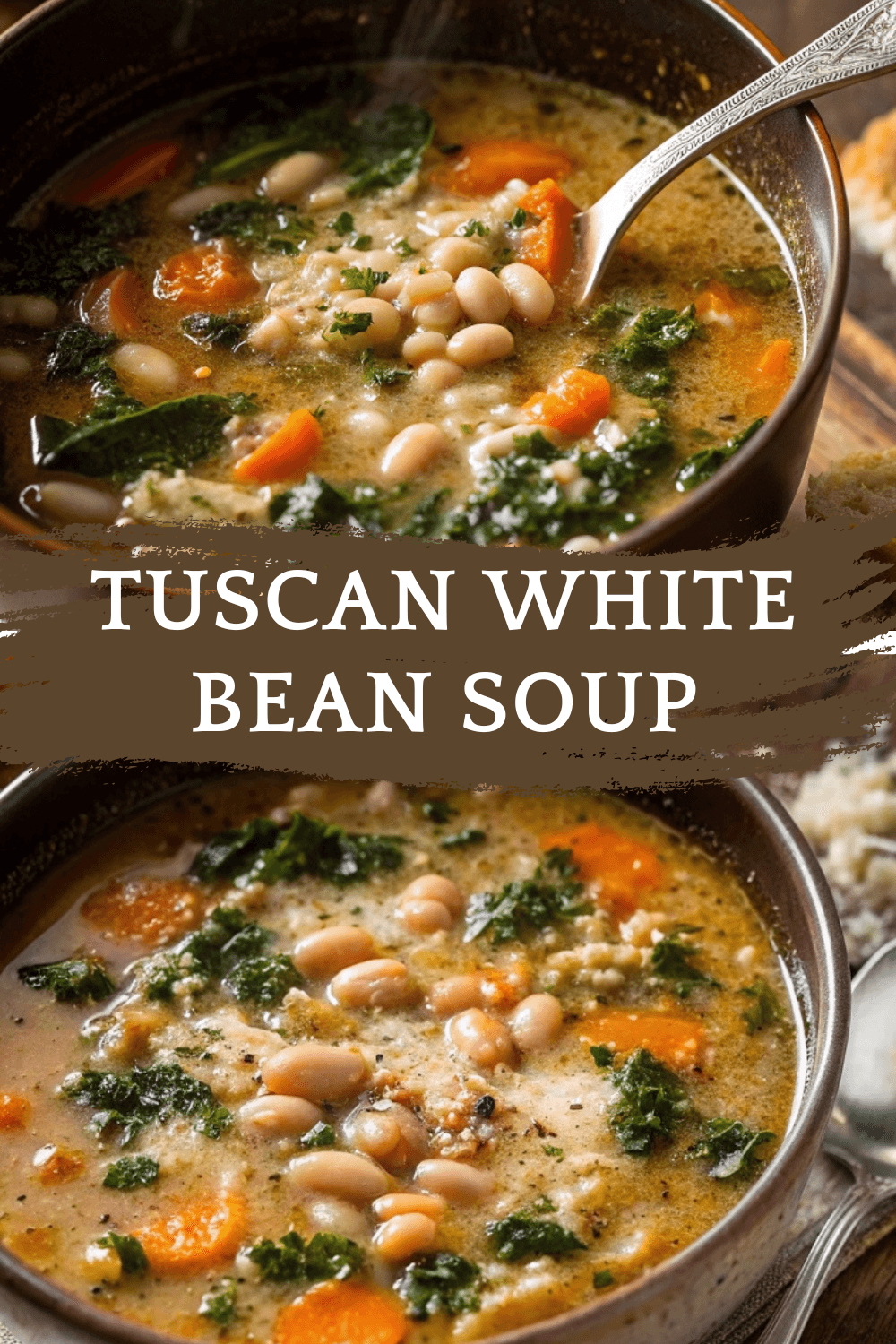Tuscan White Bean Soup – Rustic, Herby, and Soul-Warming Italian Comfort