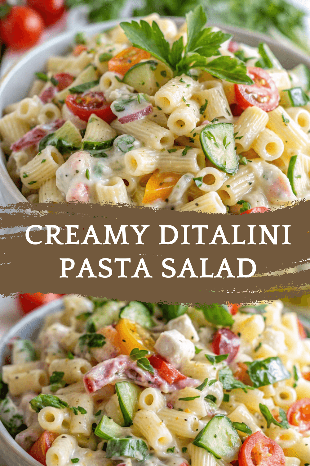 Creamy Ditalini Pasta Salad – The Perfect Make-Ahead Side for BBQs, Picnics & Potlucks