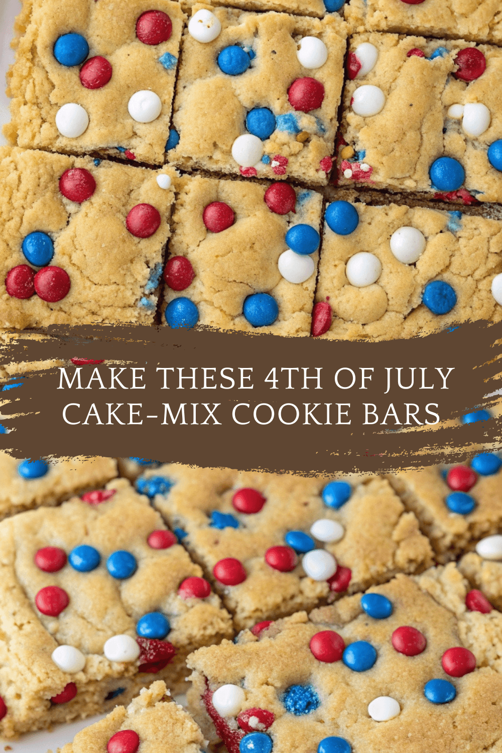Make These 4th of July Cake-Mix Cookie Bars for Your Next Party – Only 4 Ingredients!