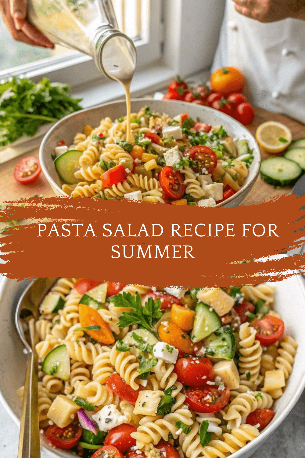 Easy Pasta Salad Recipe for Summer – Light, Colorful & Crowd-Pleasing