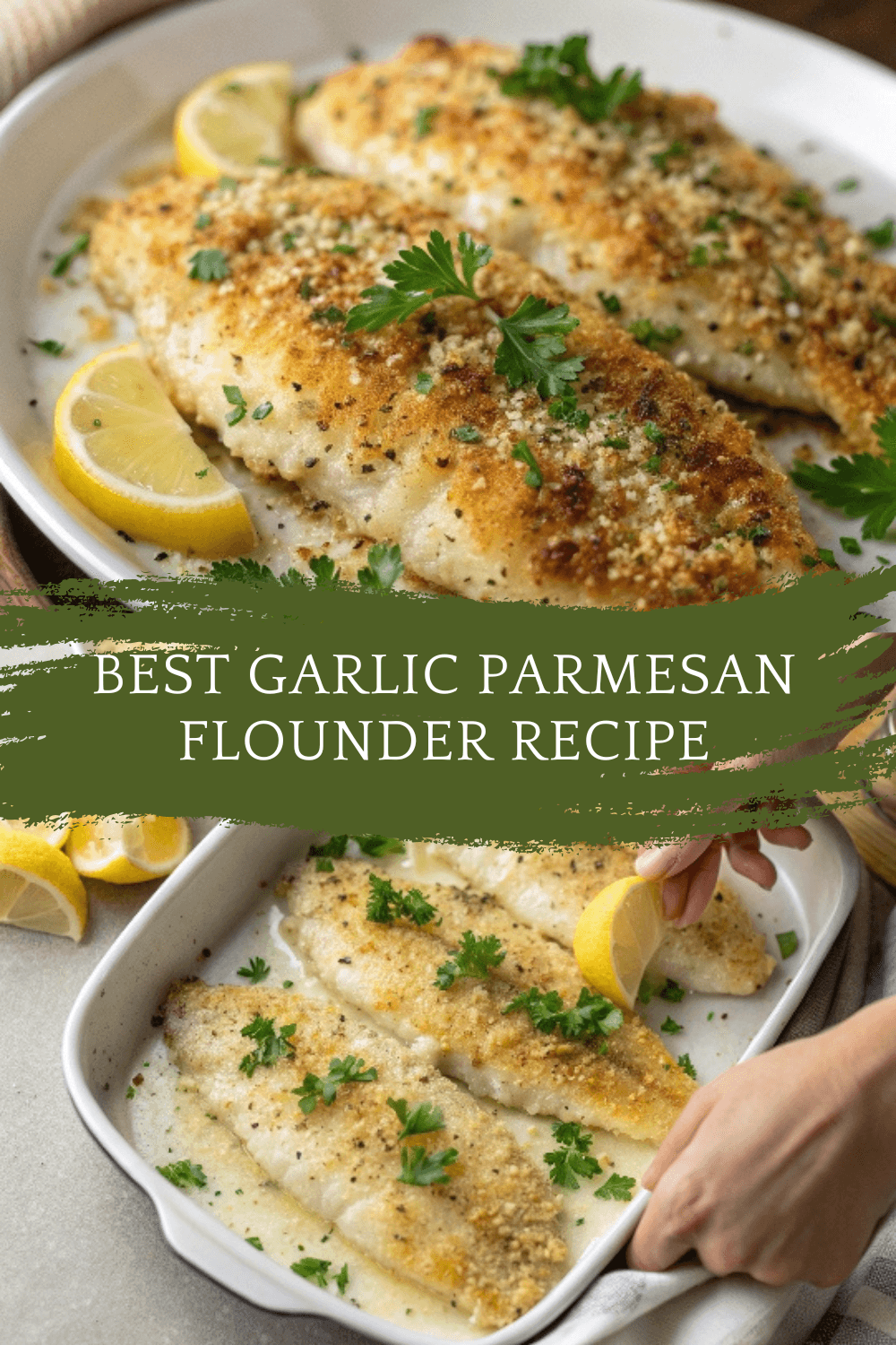 Best Garlic Parmesan Flounder Recipe – Crispy, Zesty & Ready in 20 Minutes!