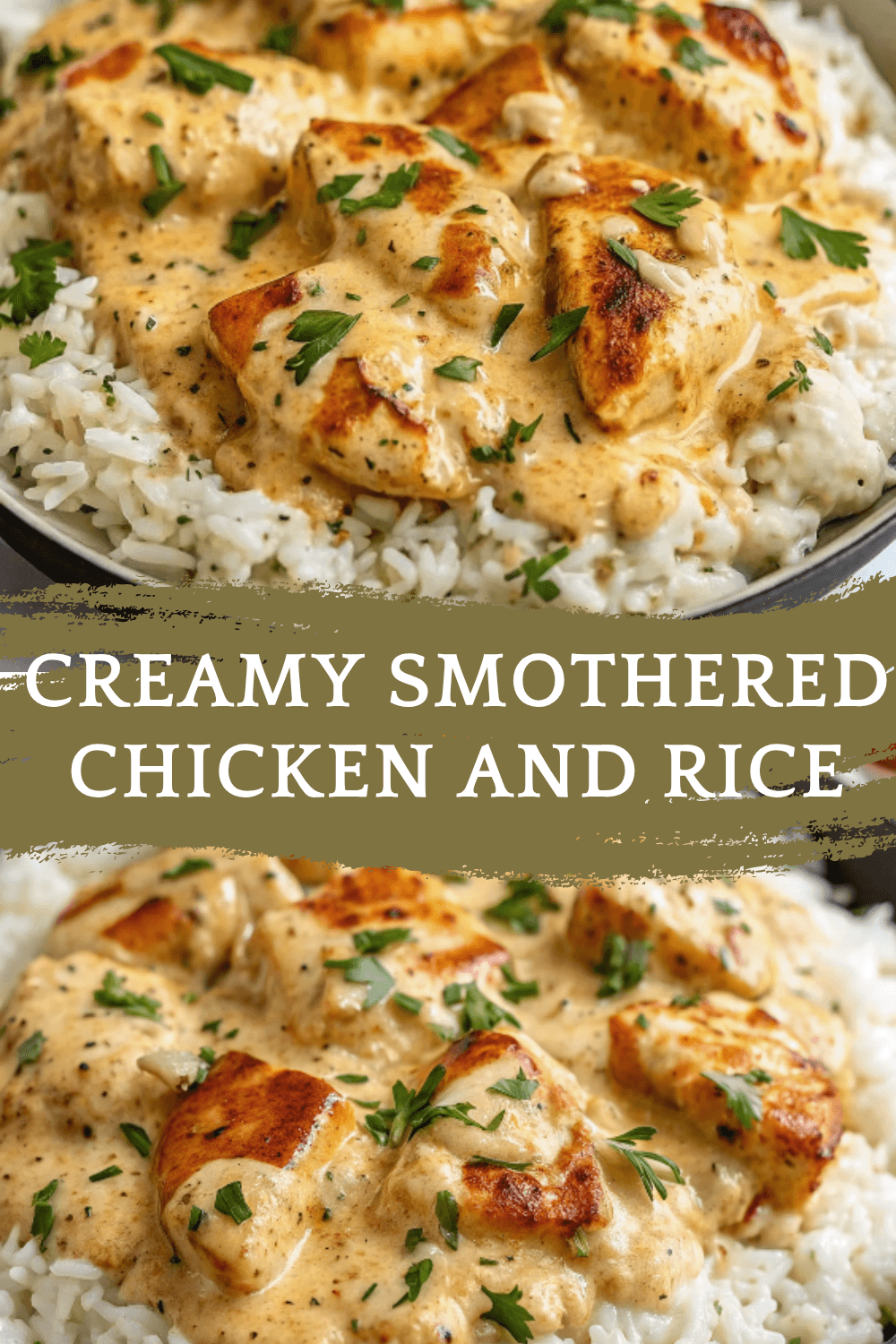 Creamy Smothered Chicken and Rice – A One-Pan Southern Comfort Classic