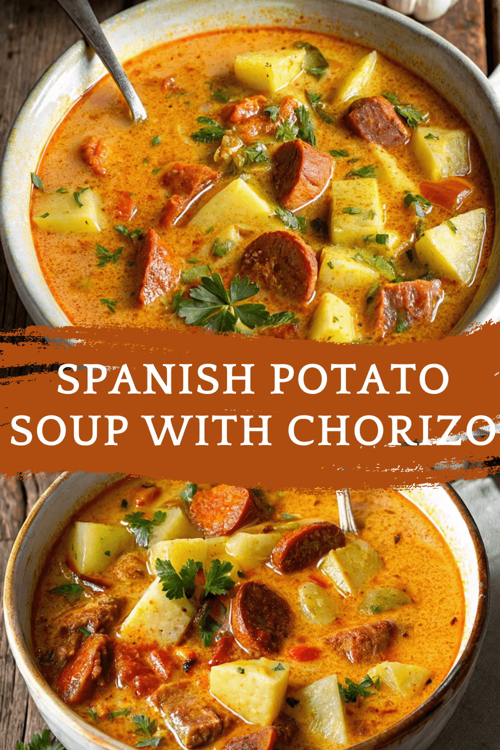 Spanish Potato Soup with Chorizo: Hearty, Smoky & Comforting