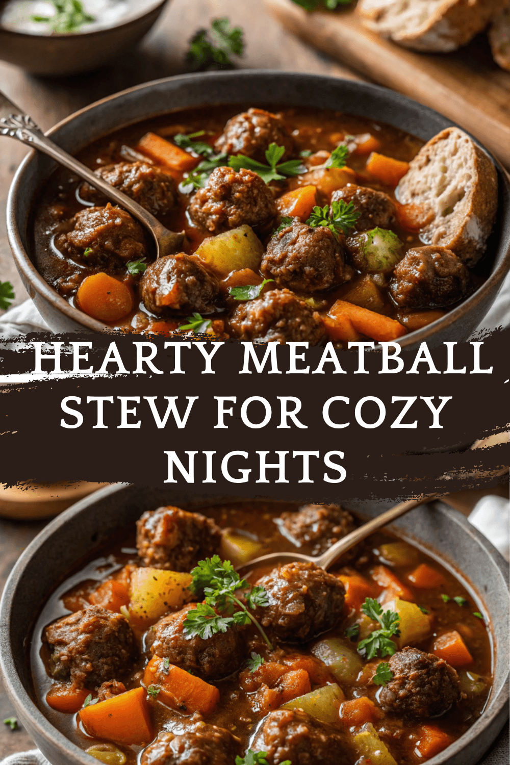 Hearty Meatball Stew for Cozy Nights – Classic Comfort in Every Spoonful