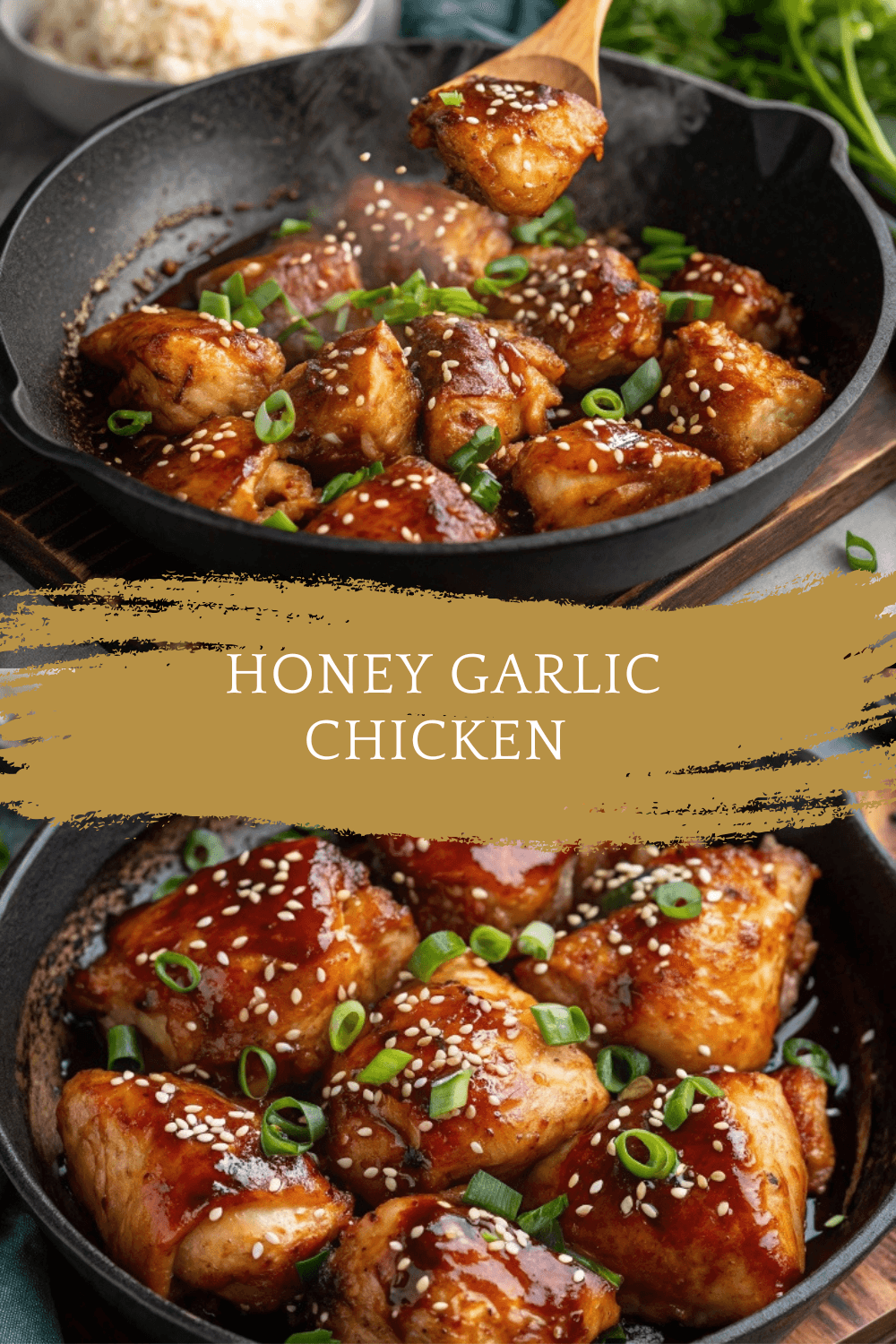 Honey Garlic Chicken – Sticky, Juicy & 30-Minute Meal