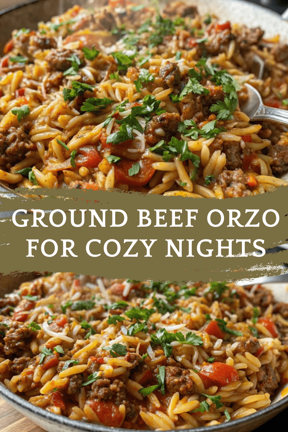 Savory Ground Beef Orzo Recipe for Cozy Nights