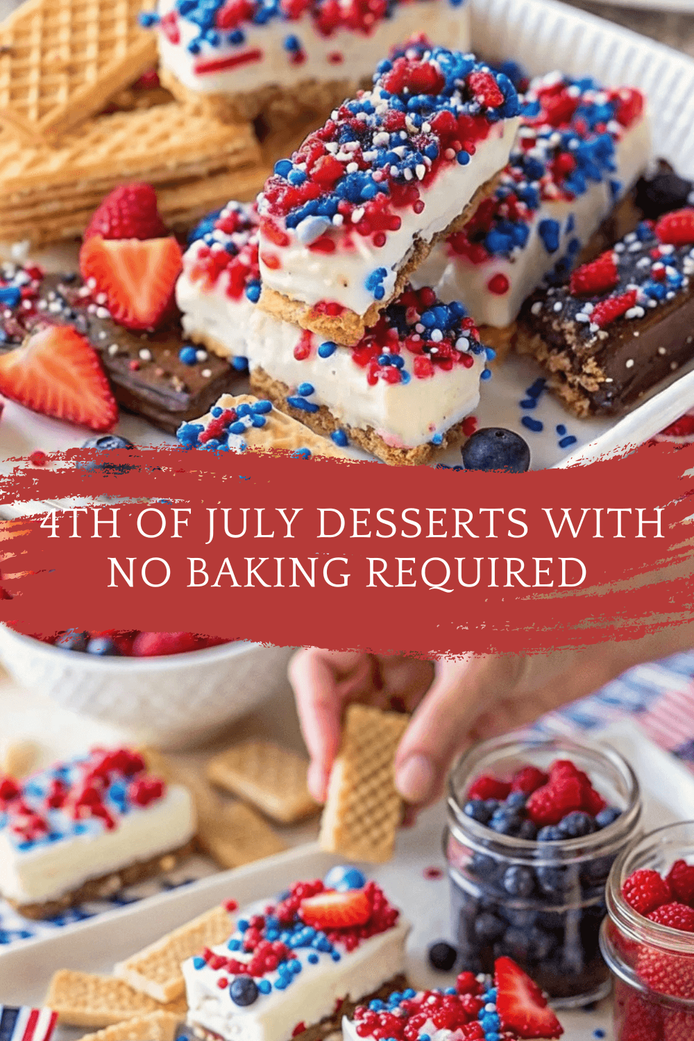4th of July Desserts with No Baking Required