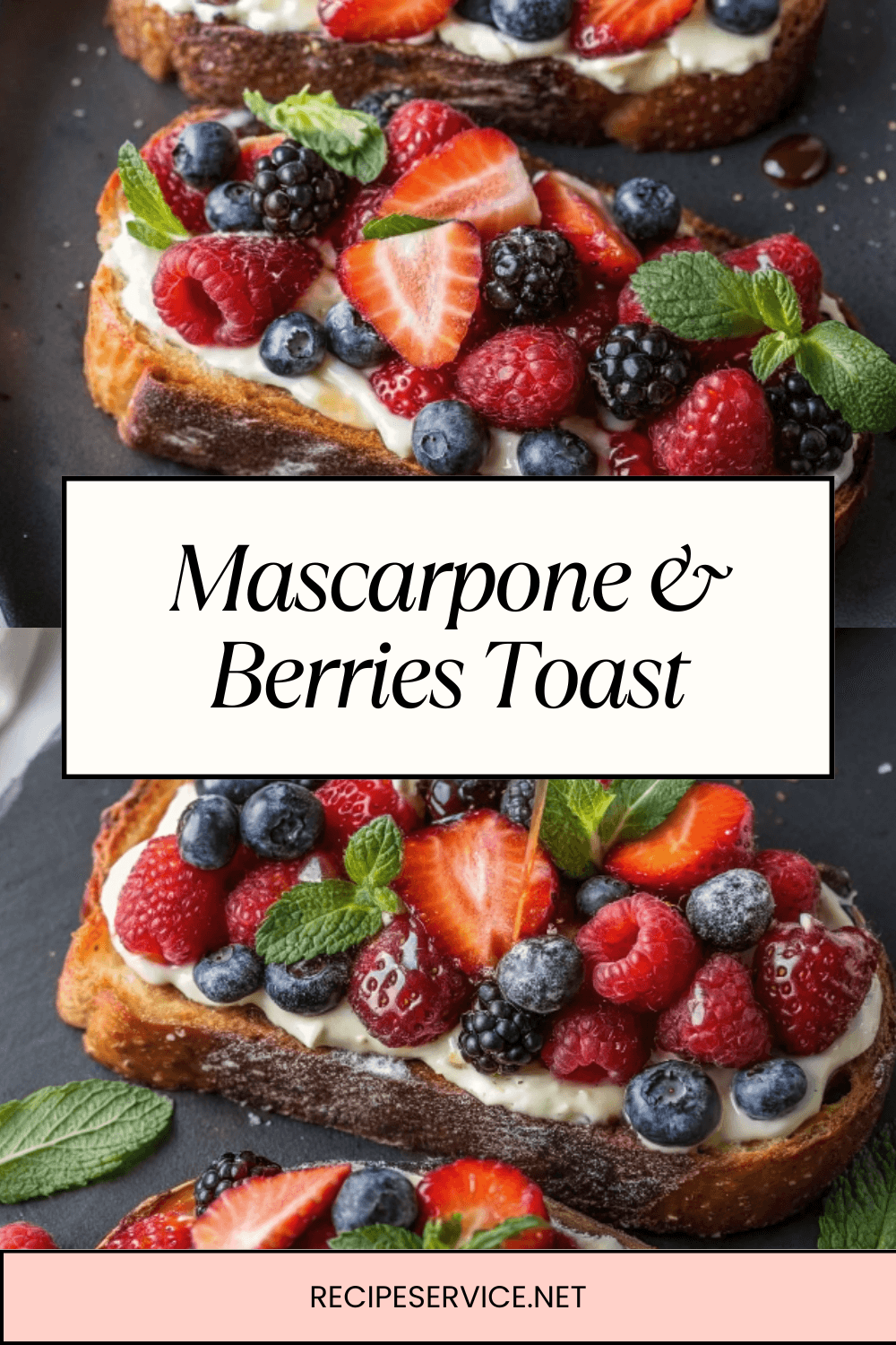 Mascarpone & Berries Toast – Creamy, Fresh, and Naturally Sweet!