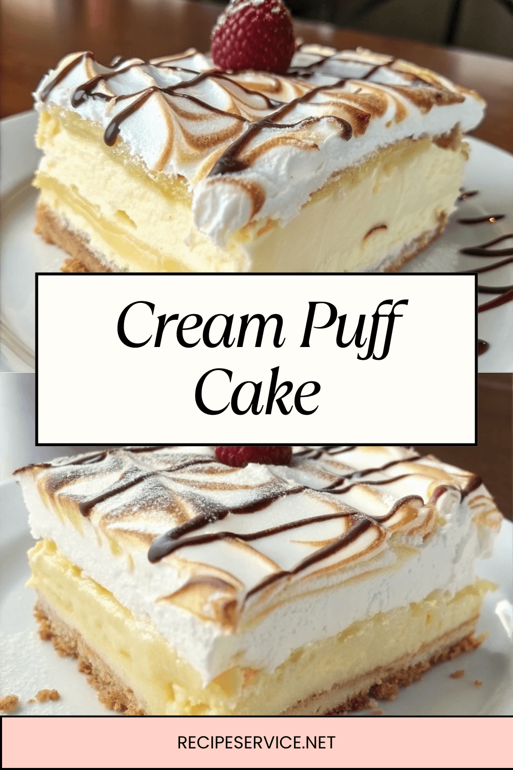 Cream Puff Cake | Fluffy, Creamy & Irresistibly Easy Dessert