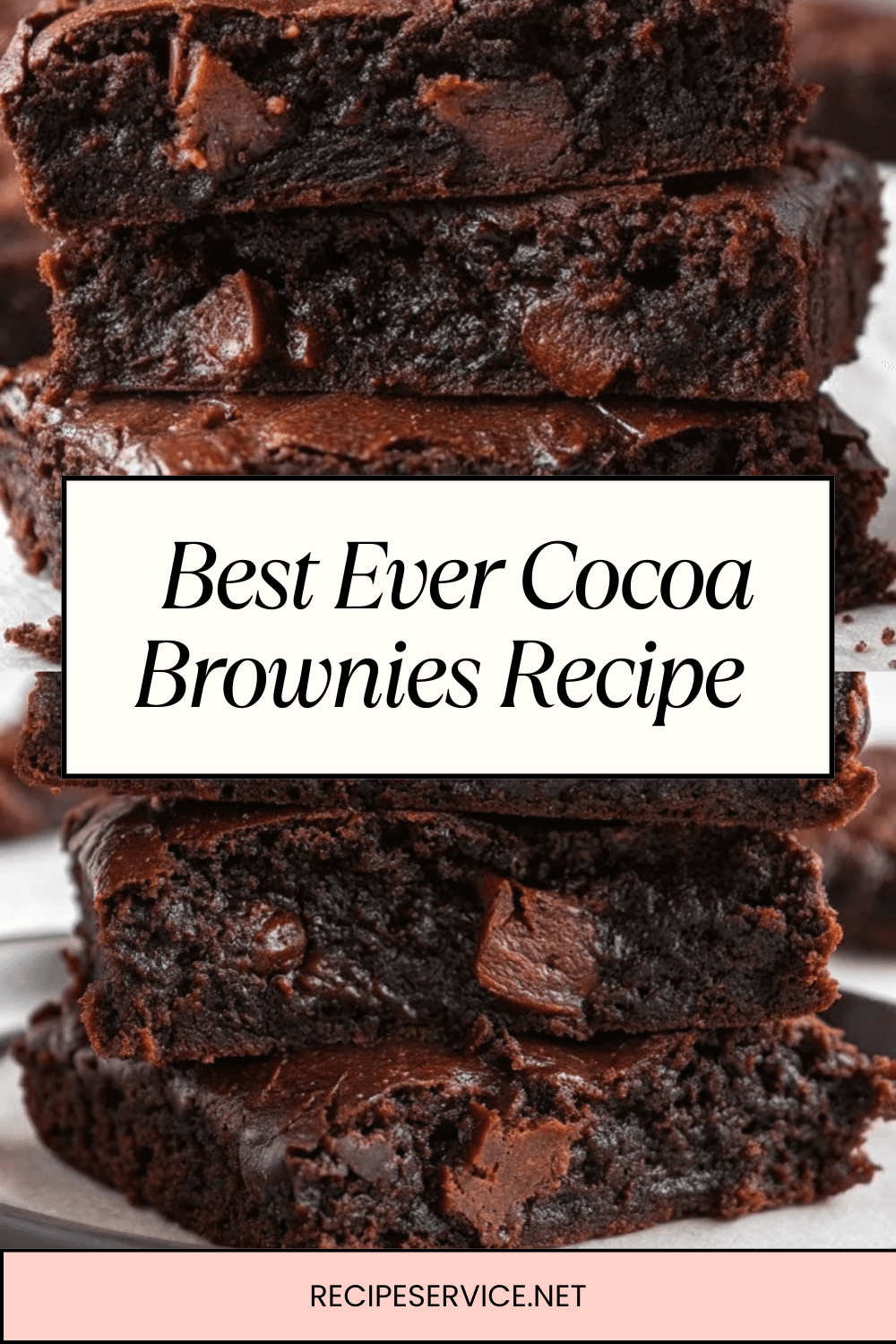 Best Ever Cocoa Brownies Recipe – Rich, Fudgy & Simple Chocolate Perfection