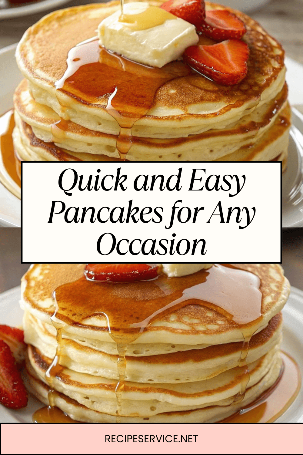 Quick and Easy Pancakes for Any Occasion – Light, Fluffy & Effortless