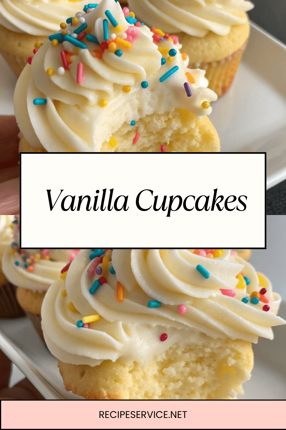 Vanilla Cupcakes | Soft, Fluffy & Perfectly Sweet