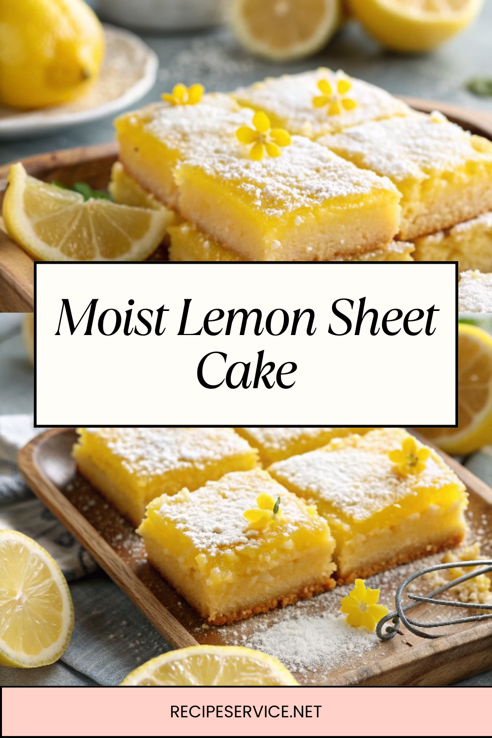 Moist Lemon Sheet Cake – Easy & Refreshing!