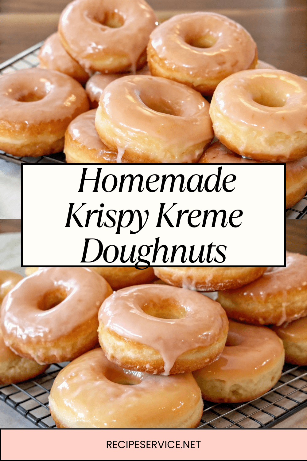 Homemade Krispy Kreme Doughnuts – Light, Fluffy & Glazed to Perfection