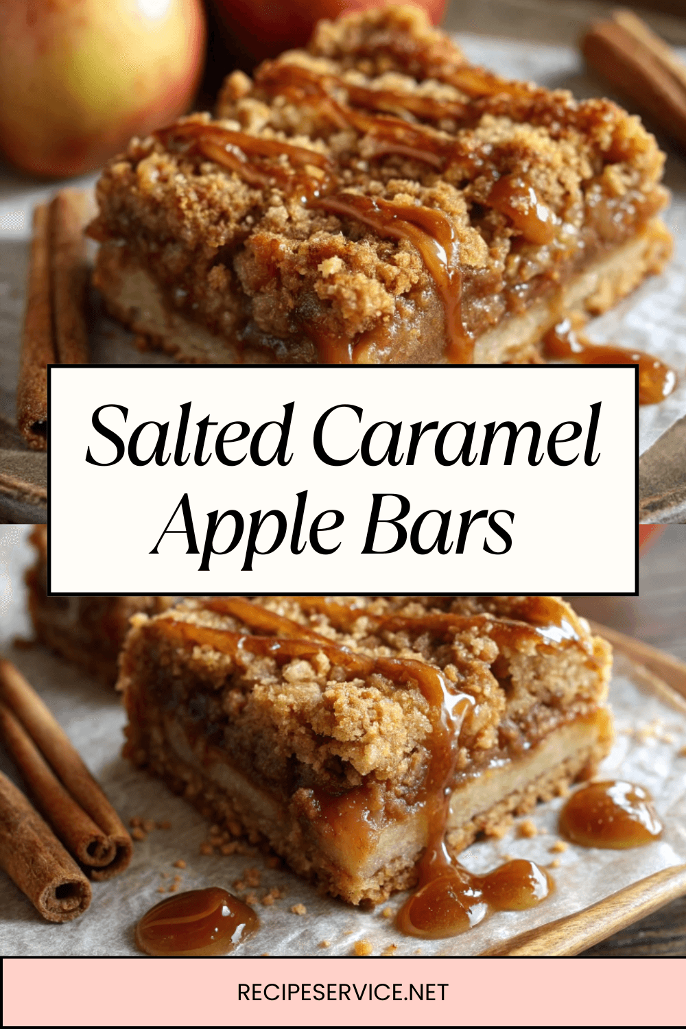 Irresistible Salted Caramel Apple Bars for Fall – A Cozy Autumn Dessert