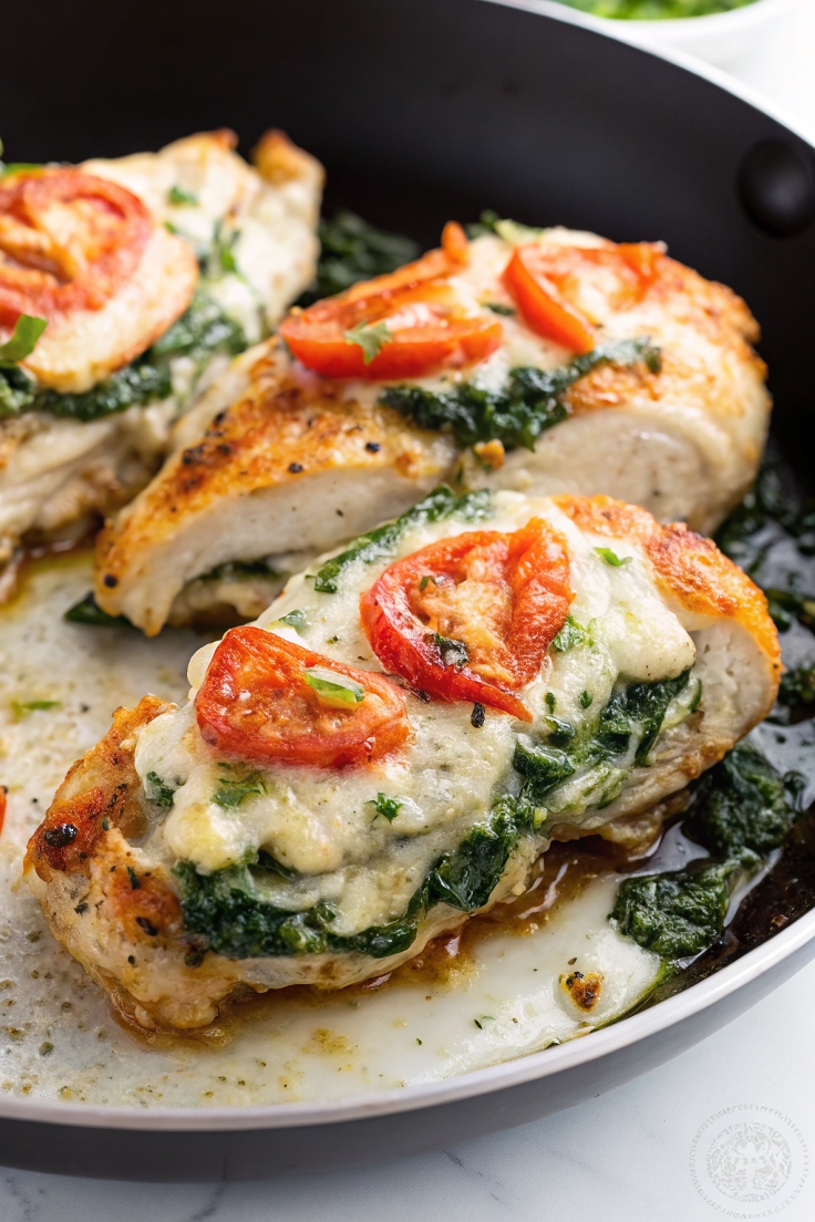 Spinach Stuffed Chicken Breast (6 Ingredients) – Easy, Healthy, and Flavorful
