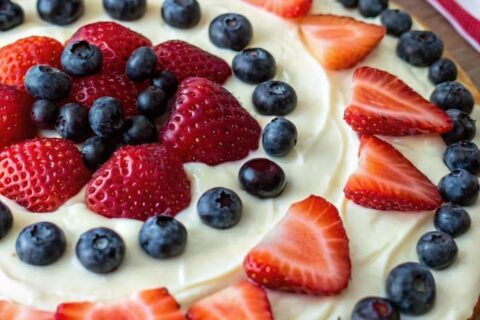 Fourth of July Fruit Pizza – Easy, Patriotic, and Delicious!