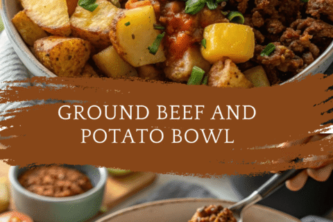 Ground Beef and Potato Bowl – Hearty, Comforting, and Ready in 30 Minutes