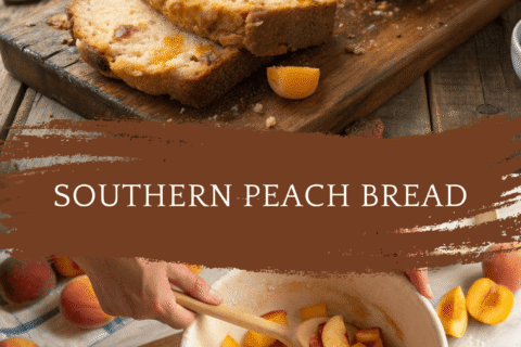 Southern Peach Bread – Moist, Sweet, and Full of Summer Flavor