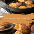 Fresh Peach Fritters – Crispy, Golden, and Bursting with Juicy Flavor