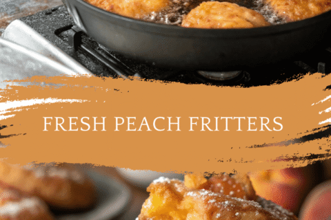 Fresh Peach Fritters – Crispy, Golden, and Bursting with Juicy Flavor