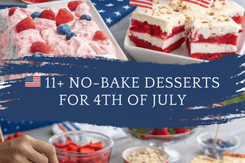 No-Bake Desserts for 4th of July – Cool, Colorful & Crowd-Pleasing Treats