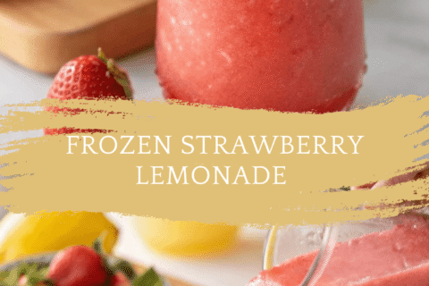 Frozen Strawberry Lemonade – Cool, Sweet, and Bursting with Summer Flavor