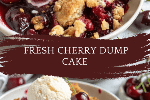 Fresh Cherry Dump Cake – Sweet, Simple, and Perfect for Summer