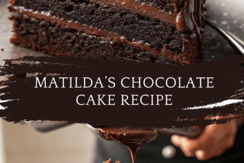 Matilda’s Chocolate Cake Recipe – Fudgy, Rich & Unapologetically Decadent