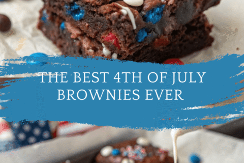 The Best 4th of July Brownies EVER – Rich, Chewy & Perfectly Patriotic