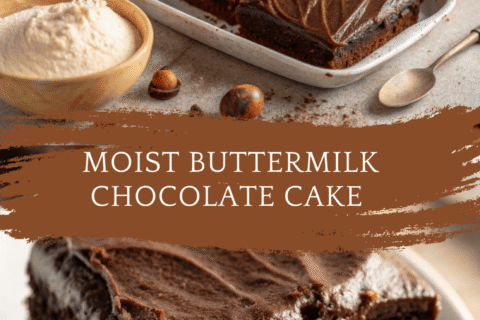 Moist Buttermilk Chocolate Cake – Rich, Velvety & Irresistible