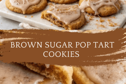 Brown Sugar Pop Tart Cookies – The Ultimate Nostalgic Treat with a Gooey Center!